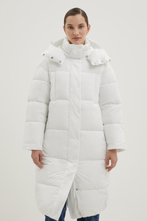 Пальто женское Finn-Flare FWD11075 белое XL