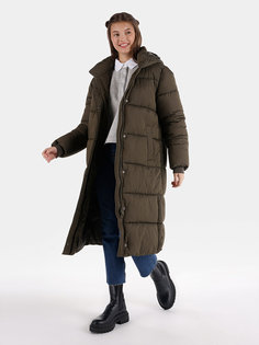 Пальто женское Colins CL1065794_Q1.V1 хаки XS