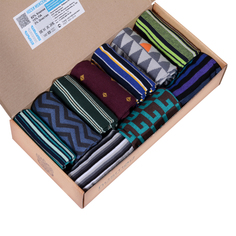 Подарочный набор носков мужской MoscowSocksClub ВИ10-НМ41 разноцветный 25 (38-40)