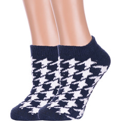 Комплект носков женских Hobby Line 2-Нжмпу2033 синих 36-39, 2 пары