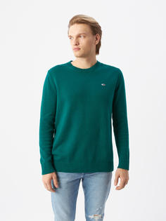 Джемпер мужской Tommy Jeans DM0DM11856L6O зелёный, размер XXL