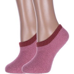 Комплект носков женских Hobby Line 2-Нжмпу2036 розовых 36-40, 2 пары