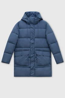 Пальто мужское Finn Flare FAD21069 синее 2XL