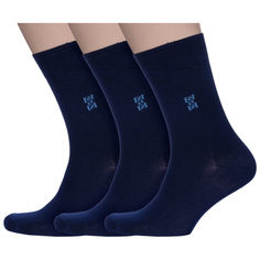 Комплект носков мужских НАШЕ 3-524С3 синих 31