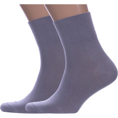 Комплект носков мужских Hobby Line 2-Нм069 серых 39-44, 2 пары
