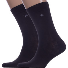 Комплект носков мужских Hobby Line 2-Нм061-01 черных 39-44, 2 пары