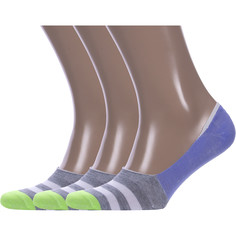 Комплект следков мужских Hobby Line 3-ННМ18-02 голубой; зеленый 39-44, 3 пары