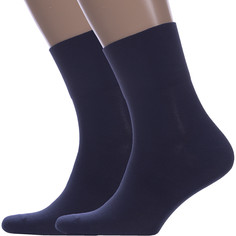 Комплект носков мужских Hobby Line 2-Нм069 синих 39-44, 2 пары