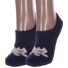 Комплект носков женских Hobby Line 2-Нжпуху9500 синих 36-40, 2 пары