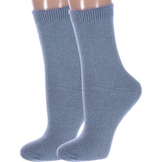 Комплект носков женских Hobby Line 2-Нжпух7805-3 голубых 36-40, 2 пары