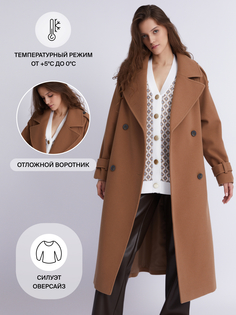 Пальто женское Zolla 0233358661141902 бежевое L