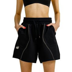 Шорты женские Anta LIFESTYLE KNIT SHORTS черные S