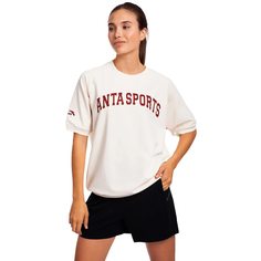 Футболка женская Anta LIFESTYLE_SS_TEE_3_W_862338111 белая XS