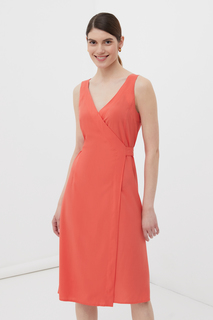 Платье женское Finn Flare FSC13026 красное XS
