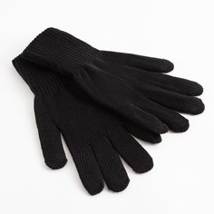 Перчатки мужские черные р 20 No Brand