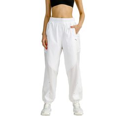 Спортивные брюки женские Anta LIFESTYLE WOVEN PANTS 1 W белые M