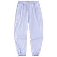 Леггинсы женские Anta TRAINING WOVEN TRACK PANTS 1 W голубые M