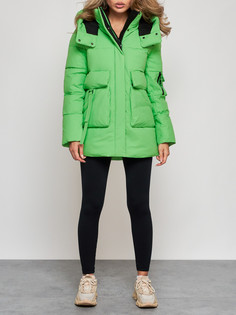 Куртка женская AD589827 зеленая L No Brand