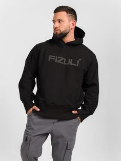 Худи мужское FIZULI HOODY-FIZ черное XL
