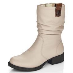Полусапоги женские Rieker Z9583/60 бежевые 37 RU
