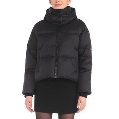 Пуховик женский Maison David MLY010-1 черный 2XL