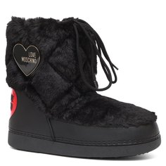 Угги женские Love Moschino JA24242G черные 41 EU