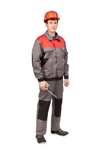 Костюм рабочий мужской летний Мечта, серый, 52-54/182-188 Енисей