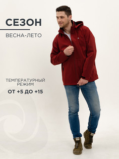 Куртка мужская CosmoTex Норвегия бордовая 104-108/170-176