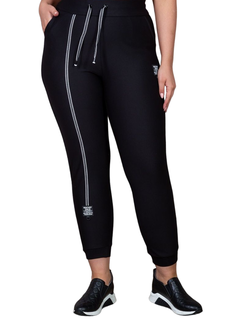 Спортивные брюки женские Полное Счастье Cruchon черные 52 RU