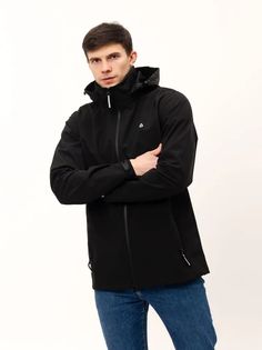 Куртка мужская CosmoTex Норвегия черная 88-92/170-176