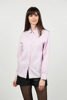 Рубашка женская на базар 78-170 розовая S