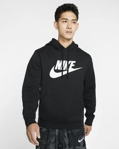 Толстовка мужская Nike Sportswear Club Fleece черная M
