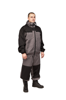 Костюм рабочий мужской летний Мечта-2, черно-серый, 56-58/182-188 Енисей