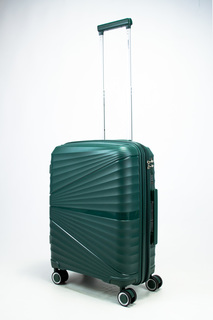 Чемодан унисекс Impreza 50016 темно-зеленый XS