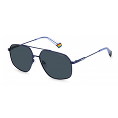 Солнцезащитные очки унисекс Polaroid PLD 6173/S синие