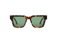 Солнцезащитные очки женские Komono Bob Tortoise зеленые