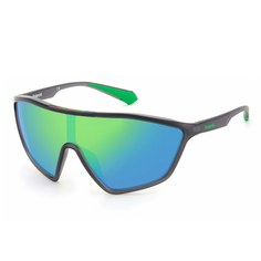 Солнцезащитные очки унисекс Polaroid PLD 7039/S зеленые