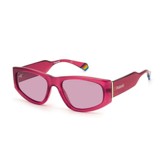 Солнцезащитные очки унисекс Polaroid PLD 6169/S розовые