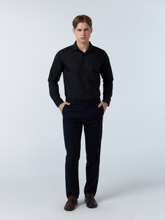 Рубашка мужская Platin 9-675-49 черная 3XL