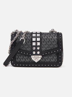 Сумка женская Michael Kors 30F2S1SL7V, черно-серый