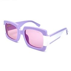 Солнцезащитные очки унисекс SmakhtinS eyewear & accessories ZH2417C6 прозрачные/розовые