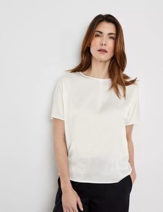 Футболка Gerry Weber для женщин, 38, белый, 977003-35011-99700-38