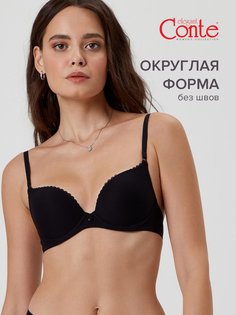 Бюстгальтер женский Conte Lingerie Weekend RB0004 черный 75B