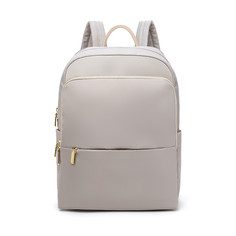 Рюкзак женский M2721-22 серый, 38х29х10 см No Brand