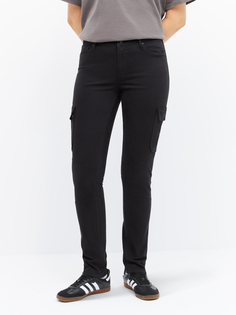 Джинсы Cross Jeans для женщин, N 497-116, размер 26-30, чёрные