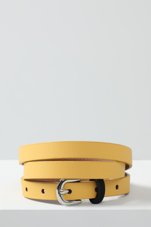 Ремень женский Esprit Casual 013EA1S302 желтый, 100 см