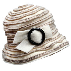 Шляпа женская Venera 9700759 белая/бежевая