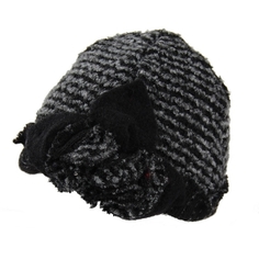 Шляпа женская Venera 9701959 серая/черная