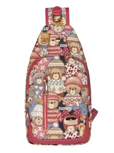 Рюкзак женский Henney Bear 10060-79hb-RED красный