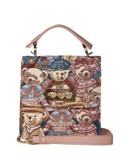 Сумка кросс-боди женская Henney Bear 10600-58hb-PINK розовая